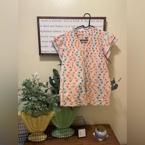 Ivy Jane Multicolor Floral Blouse